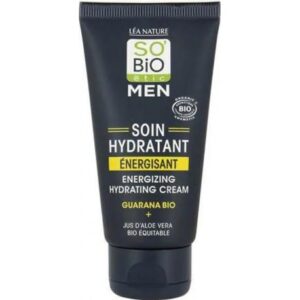 Men - Energizing Moisturizer with Organic Guarana and Aloe Vera Juice