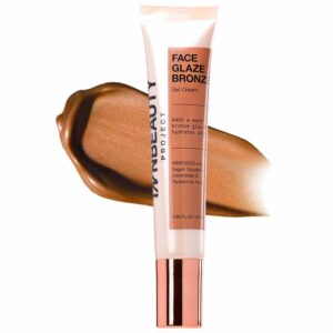 Bronze Face Glaze Gel Cream with Squalane Ceramides & Hyaluronic Acid