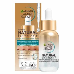 Natural Bronzer Self-Tanning Serum for the Face - 30 ml