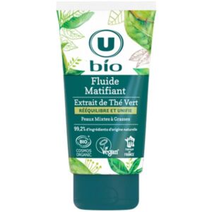 Fluide Matifiant Thé Vert - Peaux Mixtes à Grasses - 50 ml