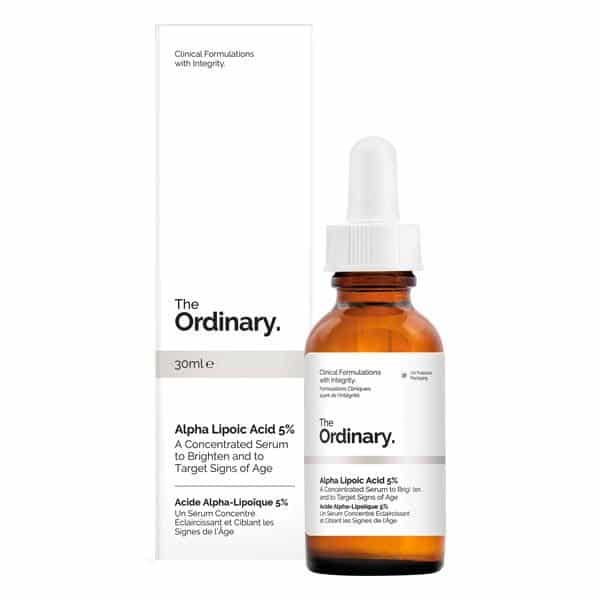 Alpha Lipoic Acid 5% Concentrated Serum for Brightening and Signs of Aging - 30 ml