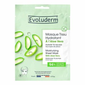 Aloe vera moisturizing fabric mask
