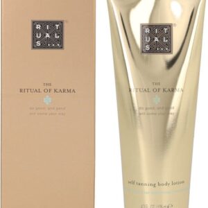 Self-tanning body lotion