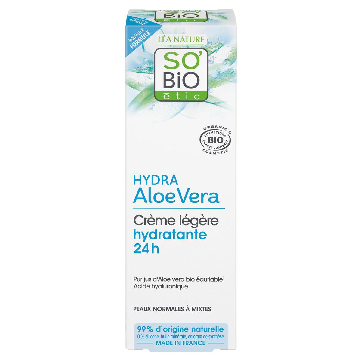 Hydra Aloe Vera - Lightweight 24-hour moisturizing day cream