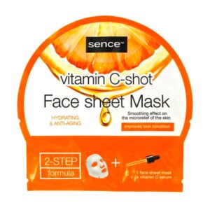 2 Step Face Sheet Mask + Shot