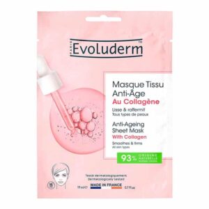 Anti-aging collagen fabric mask