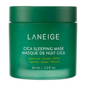 Cica Sleeping Mask with Centella Asiatica for Moisture Barrier Support