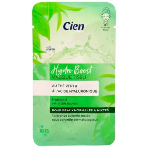 Masque d’issus au thé vert & à l’acide hyaluronique