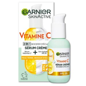 Vitamine C Booster d'Éclat Sérum Crème SPF 25 - 50 ml