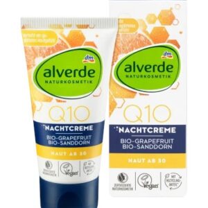 Q10 Night Cream Organic Grapefruit Organic Sea Buckthorn - 50 ml