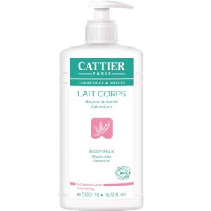 Shea butter and geranium nourishing body lotion