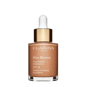 Skin Illusion SPF 15 Fond de Teint Naturel Hydratation - 30ml, 112,3 SANDALWOOD -