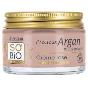 Precious Argan Cream for Radiant Firmness Day Organic for Mature Skin Argan, Royal Jelly, Camellia