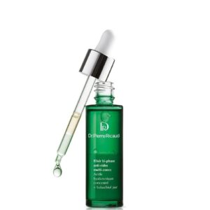 Multi-zone anti-wrinkle bi-phase elixir