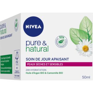 Pure & Natural Soothing day cream for dry and sensitive skin