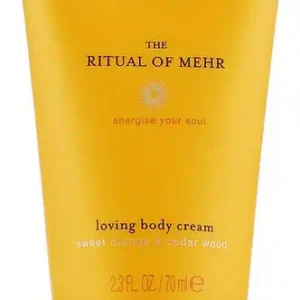 The Ritual of Mehr - Loving Body Cream - Sweet Orange & Cedar Wood - 70 ml