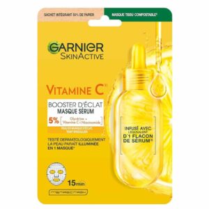 Vitamin C Radiance Booster Face Mask: Set of 4 Sheet Masks