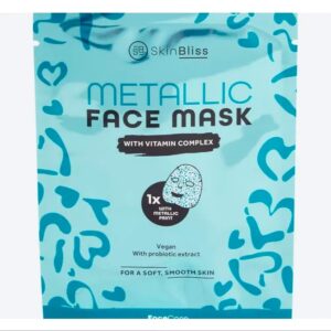 Metallic Face Mask with Vitamin Complex