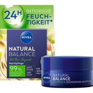 Natural Balance Regenerating Night Cream with Organic Argan Oil