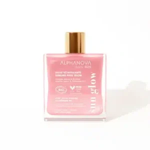 Daily Sun - Sublime Dry Oil with Glitter and Sparkle, Moisturizing Pink