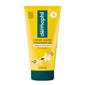 24-Hour Moisturizing Hand Cream for Dry Hands with Vanilla