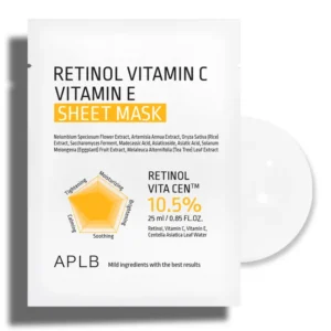 APLB - Retinol Vitamin C Vitamin E Sheet Mask