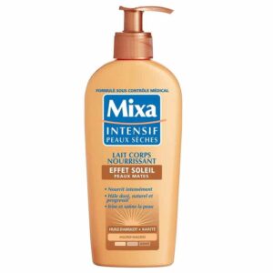 Intensive Body Lotion for Dry Skin Nourishing Sun Effect for Dark Skin - 250 ml