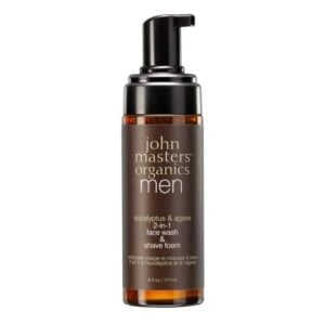 Nettoyant visage et mousse à raser 2-in-1 eucalyptus et agave
