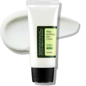 Aloe soothing sun cream SPF50+